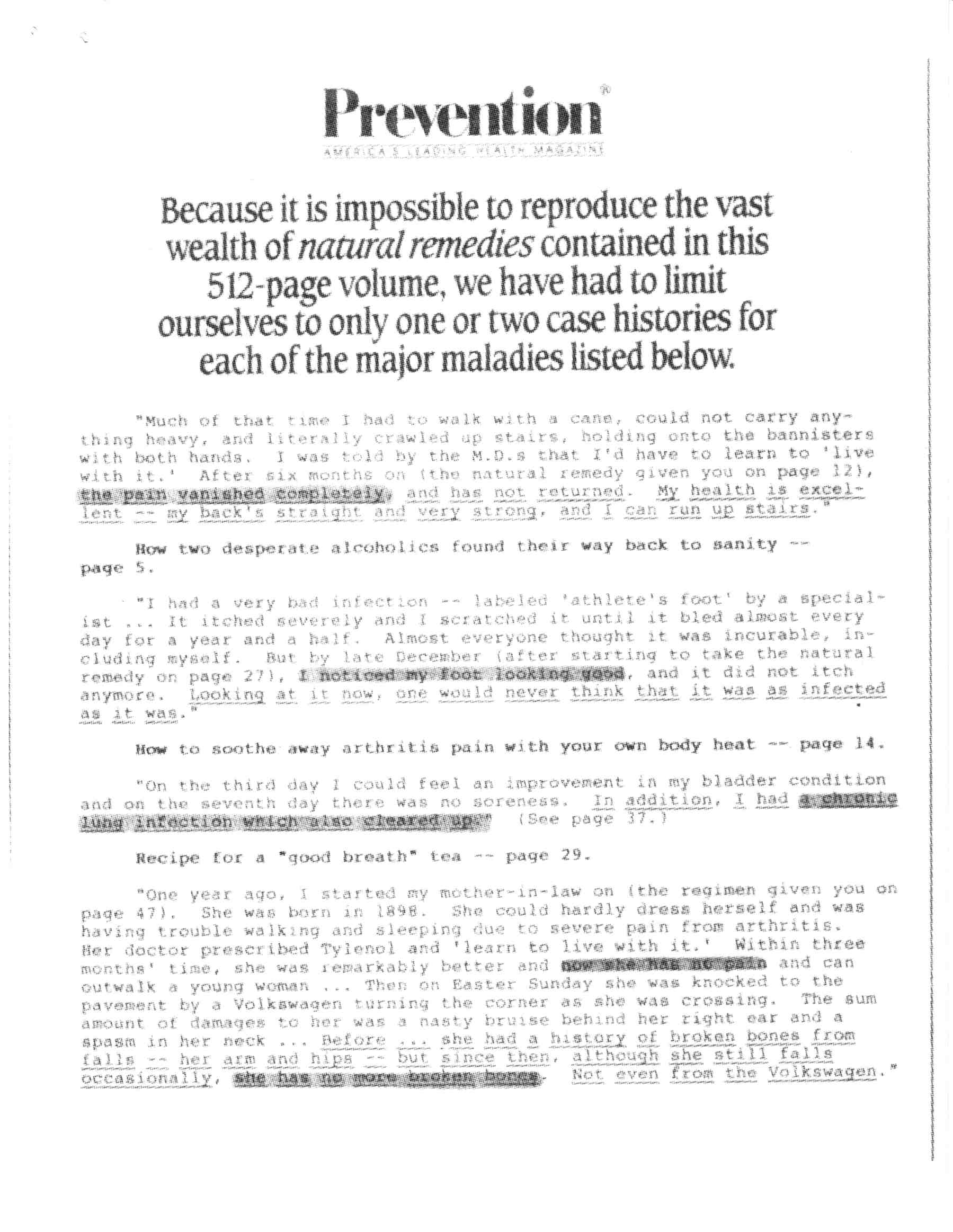 sales letter